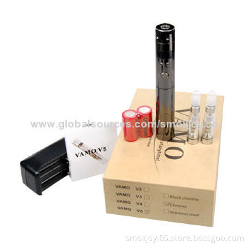 New Arrival Hottest Variable Voltage Ecig Vamo V5 VV Mod, 900/1,800/2,200mAh Battery CapacityNew